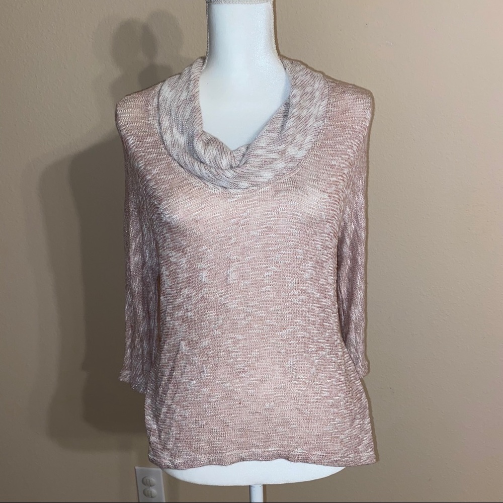 Soft Joie Long Sleeve Cowneck Pullover Size Small
